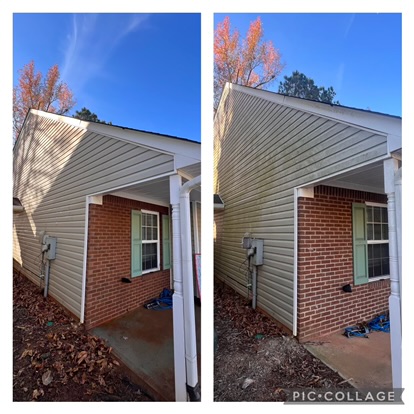 Another House Washing in McDonough, GA Before Company Arrives for the Holidays